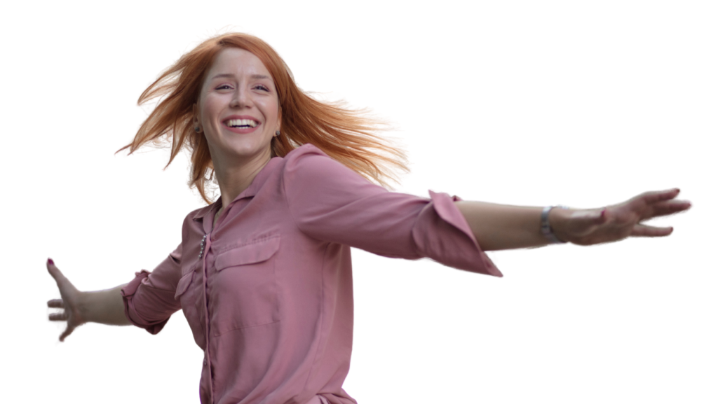 Rivincita personale col sorriso